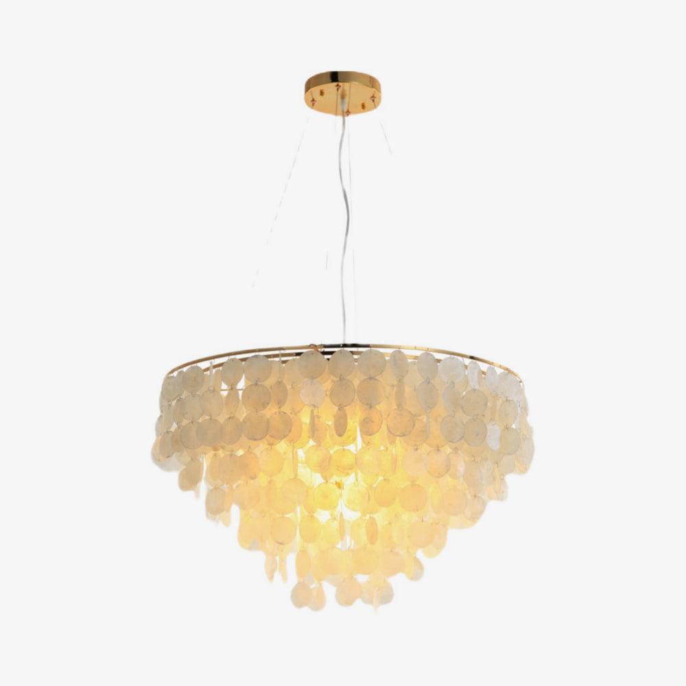 Shell Wind Chime Chandelier - Cueteks