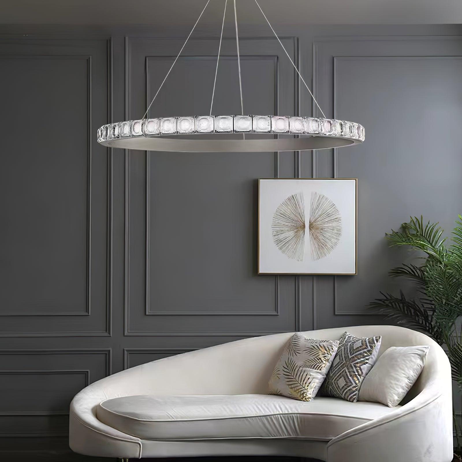 Aura Ring Chandelier - Cueteks