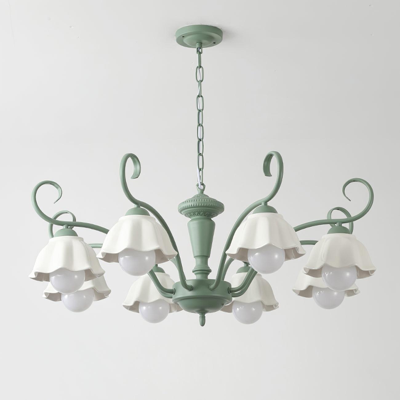 Savoy Flower Chandelier - Cueteks