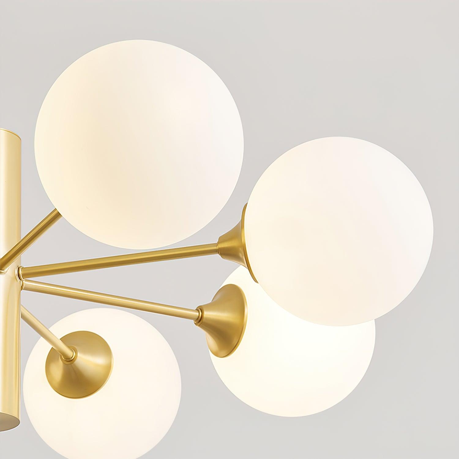 Stella Brass Chandelier - Cueteks