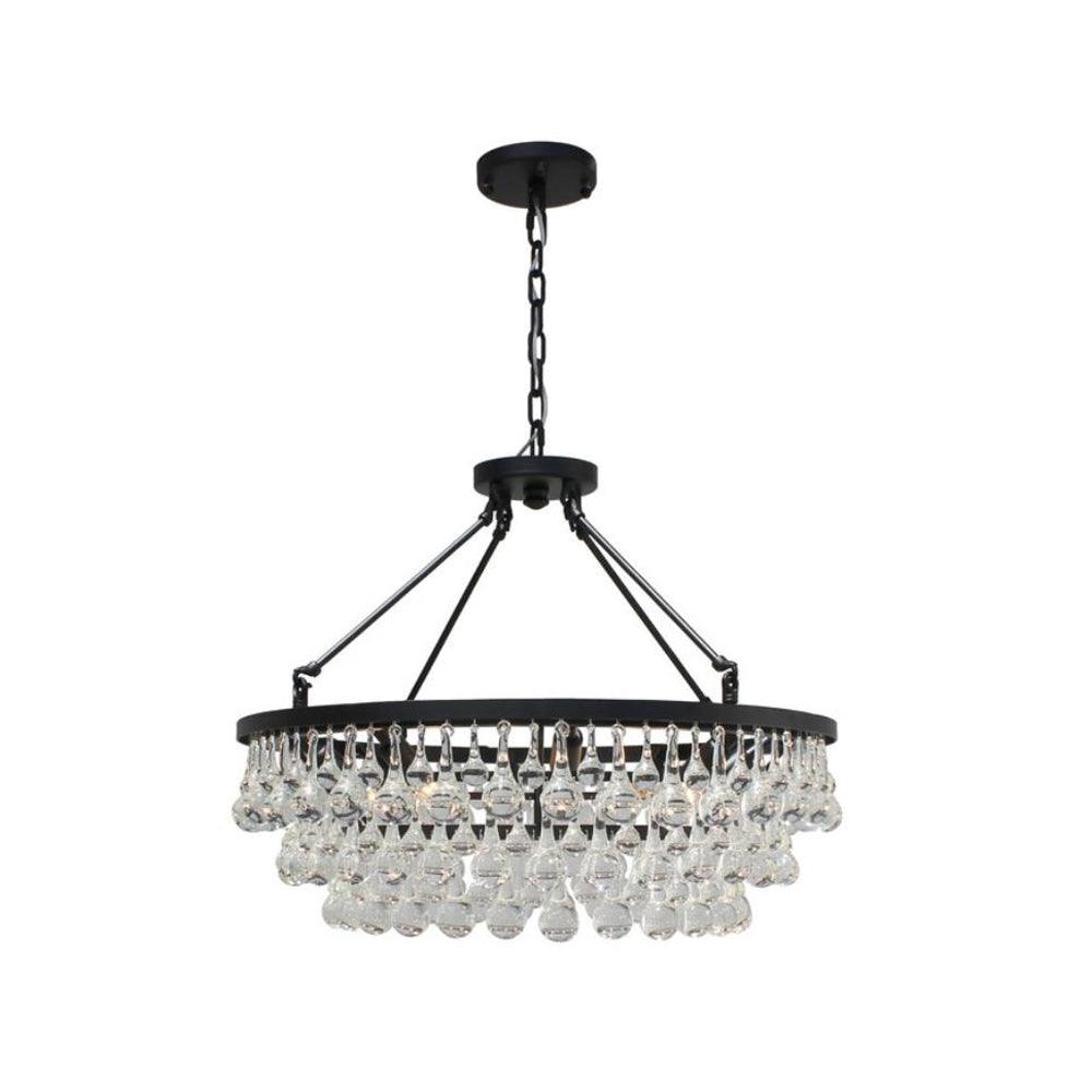 Unique Tiered Crystal Chandelier - Cueteks