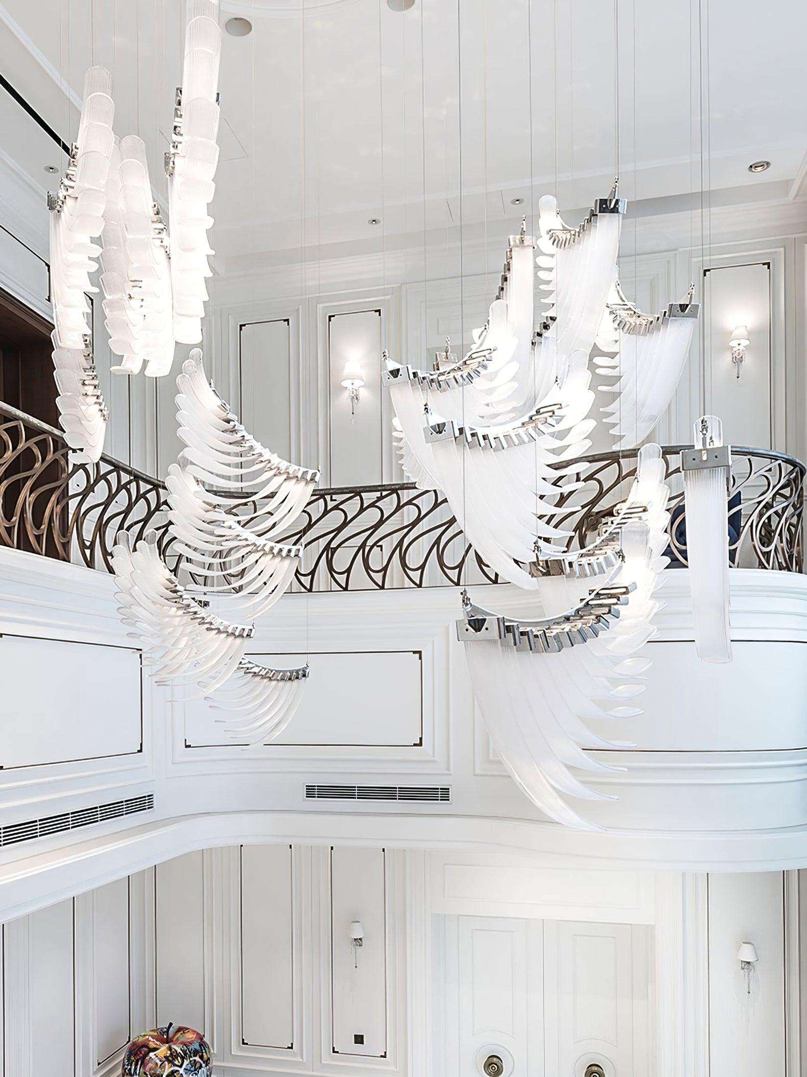 Tiered Palmette Chandelier - Cueteks