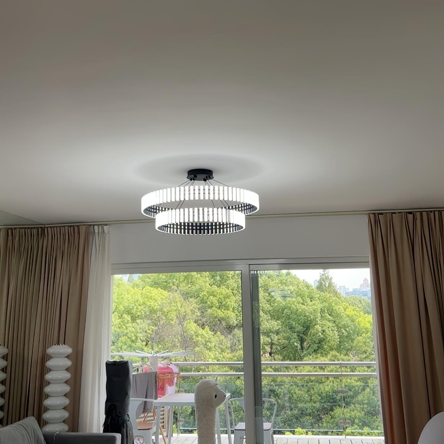 Hanging LED Chandelier - Cueteks