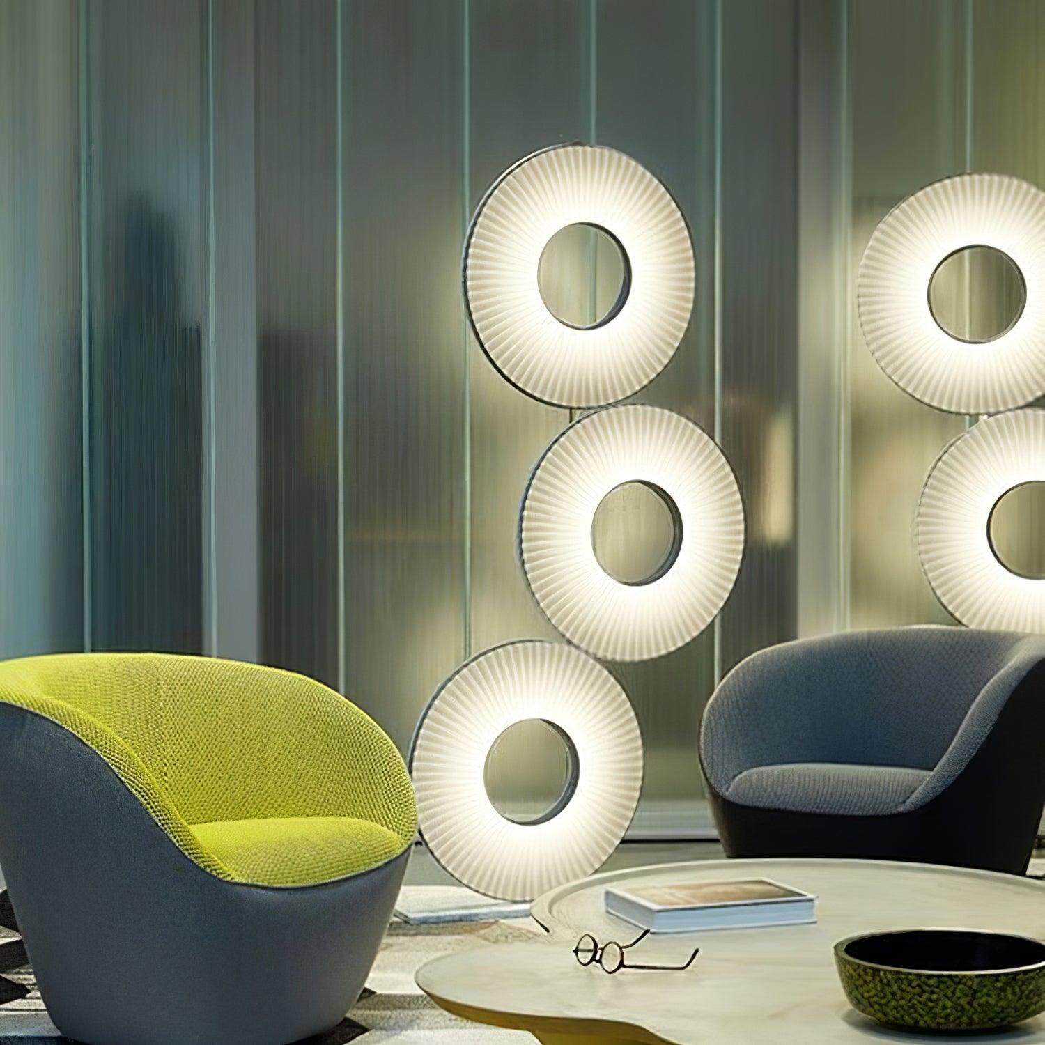 Iris Totem Floor Lamp - Cueteks