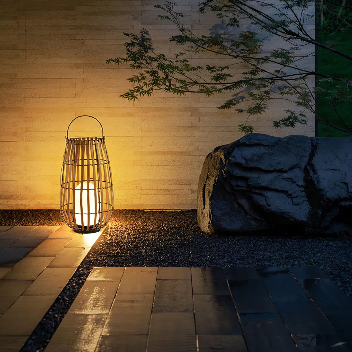 Tropic Braid Lantern Outdoor Lamp - Cueteks