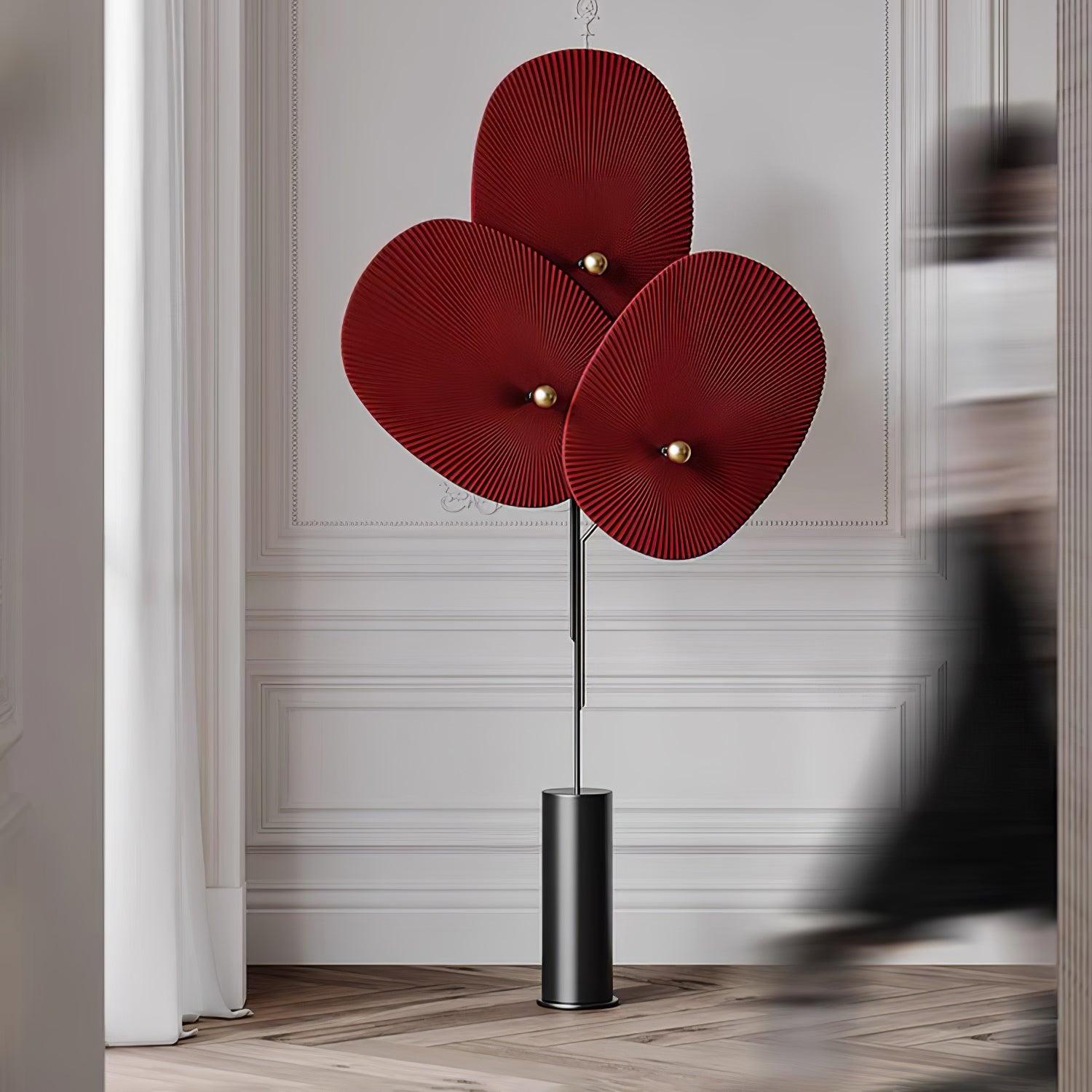 Triple Floral Floor Lamp - Cueteks