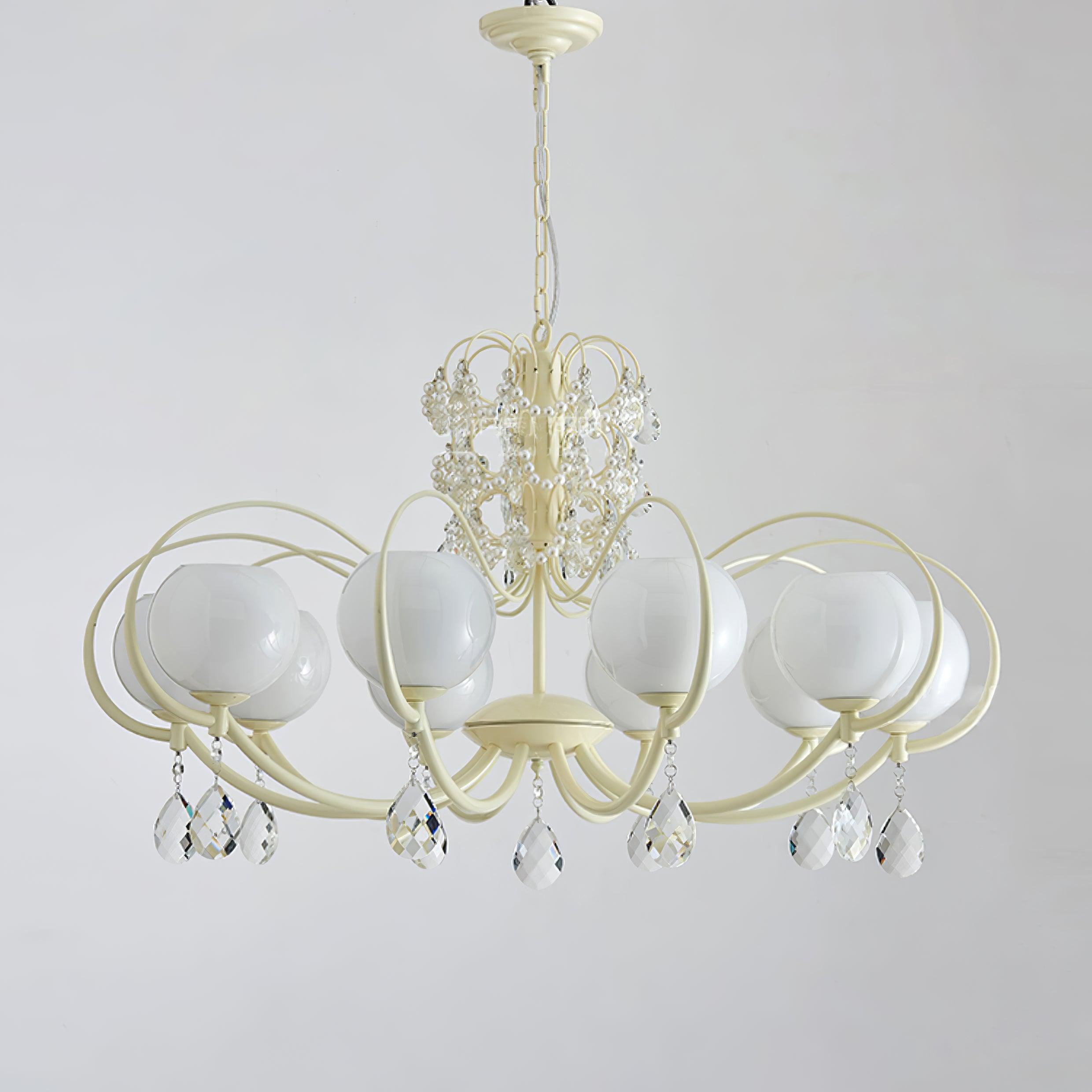 Doria Crystal Chandelier - Cueteks