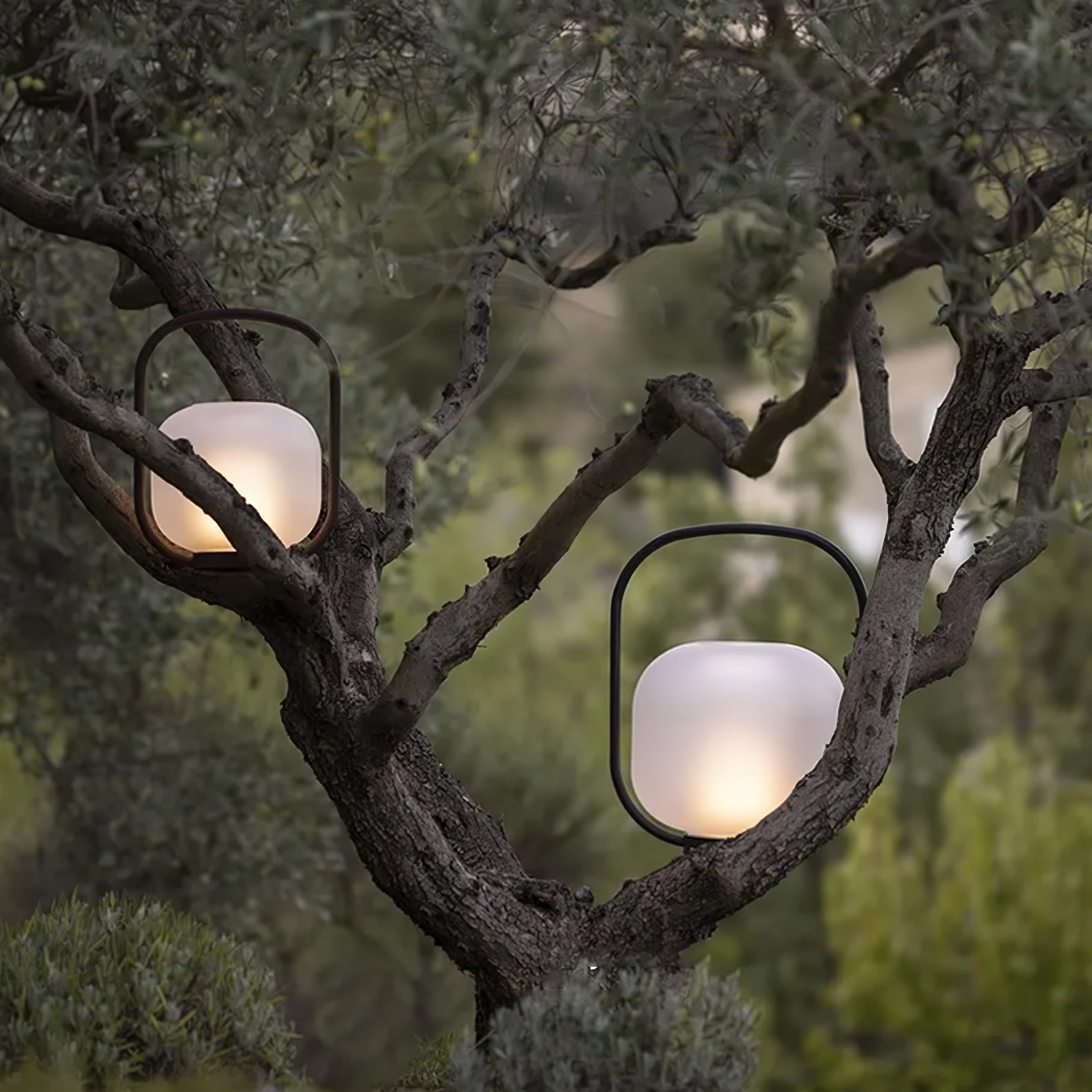 Portable Lantern Outdoor Table Lamp with Solar Panel - Cueteks
