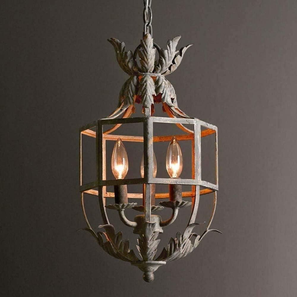 Lustre Retro Cage Chandelier - Cueteks