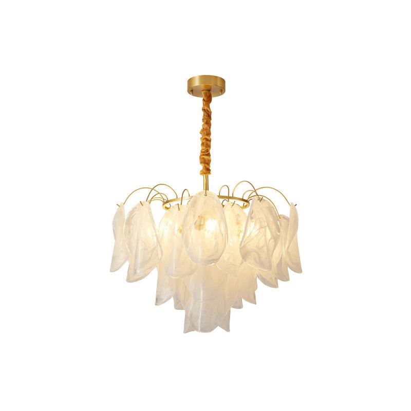 Multi Tier Cloud Glass Pendant Light - Cueteks
