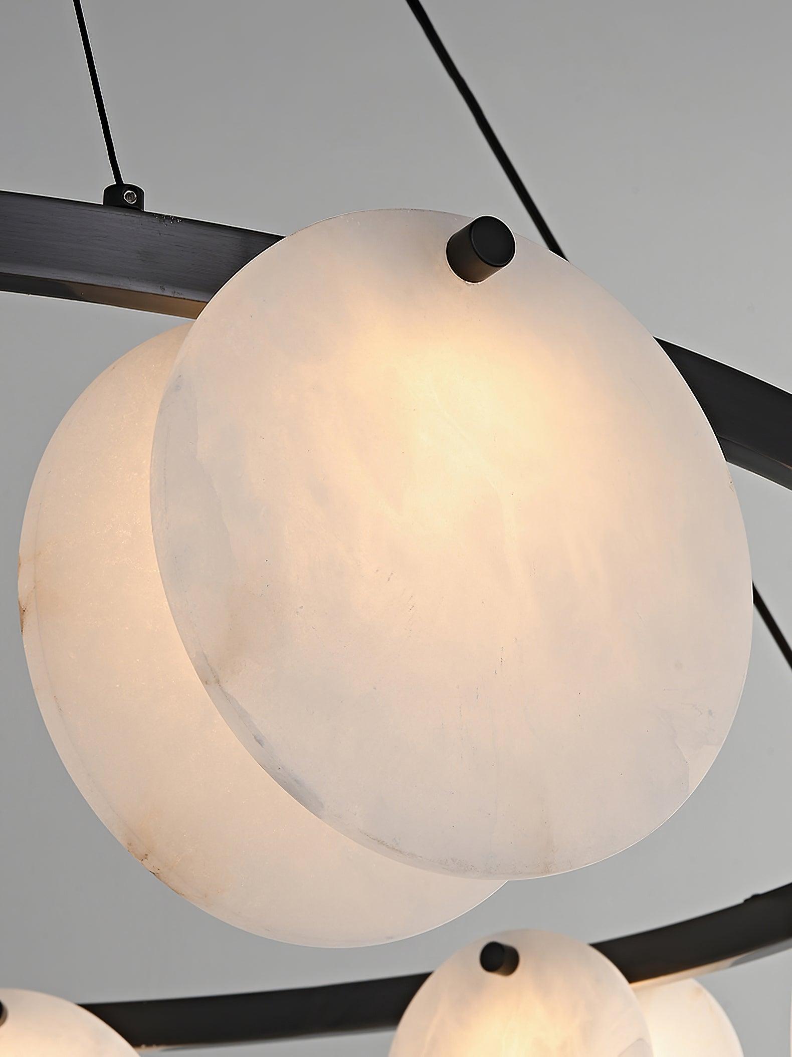 Trinidad Alabaster Chandelier - Cueteks