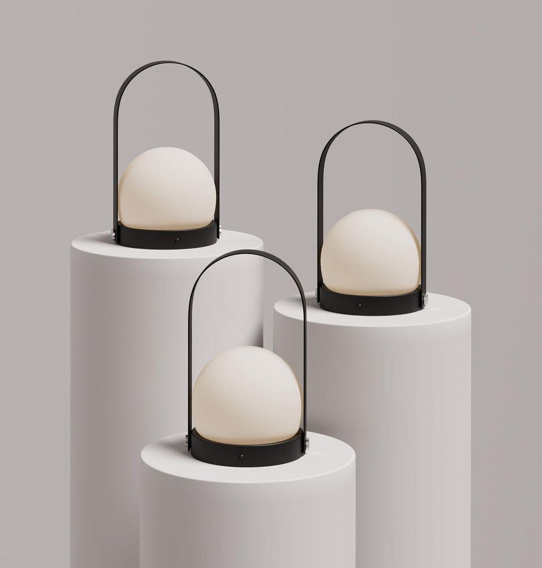 Carrie Built-in Battery Table Lamp - Cueteks