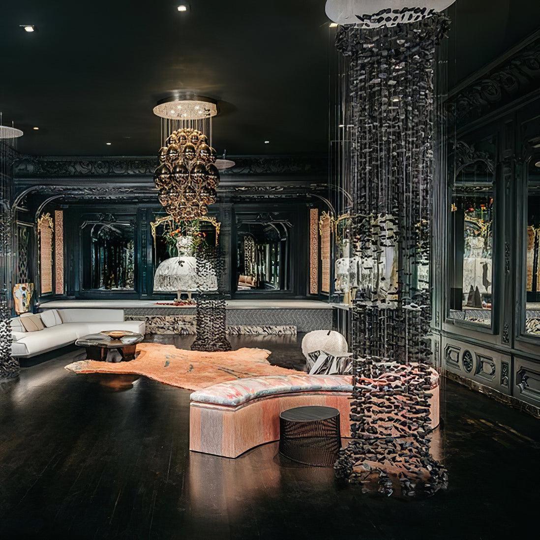 Charcoal Chandeliers S to Z - Cueteks