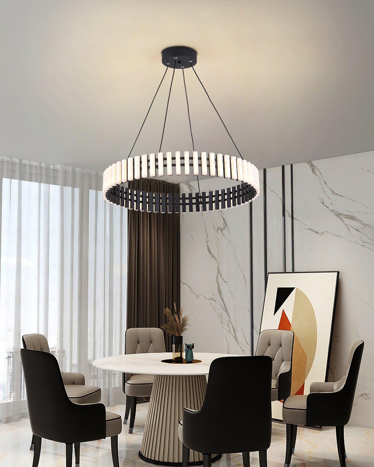Hanging LED Chandelier - Cueteks