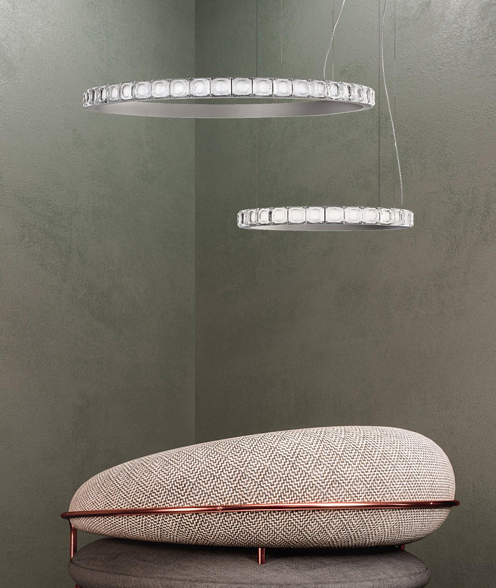 Aura Ring Chandelier - Cueteks