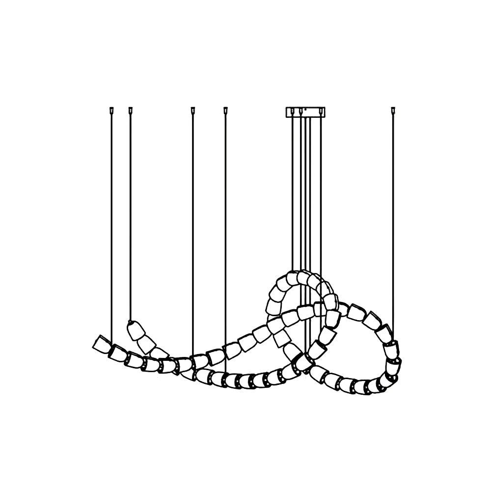 Gabriel Chandelier H - Cueteks