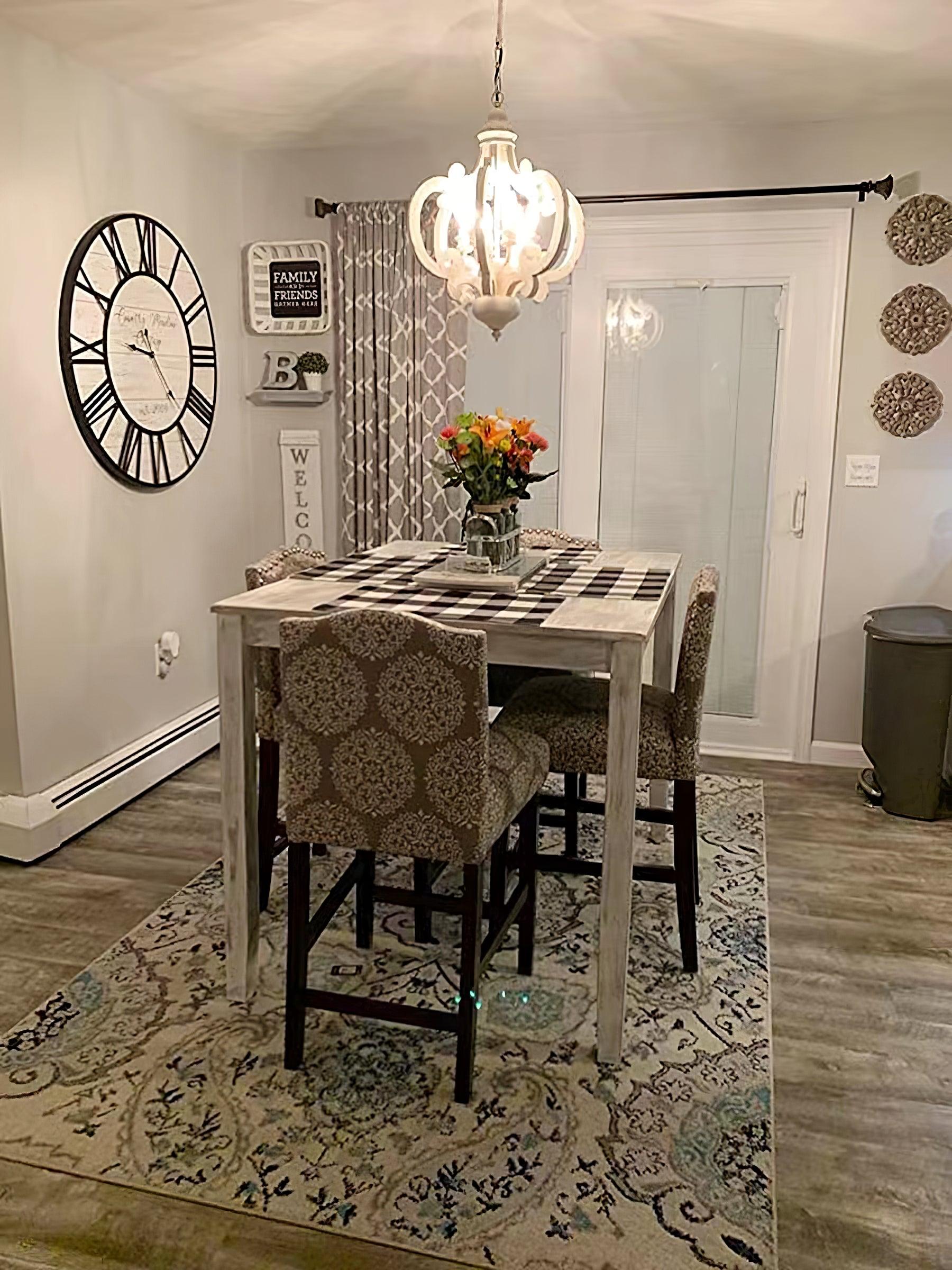 Antique White Style Chandelier - Cueteks