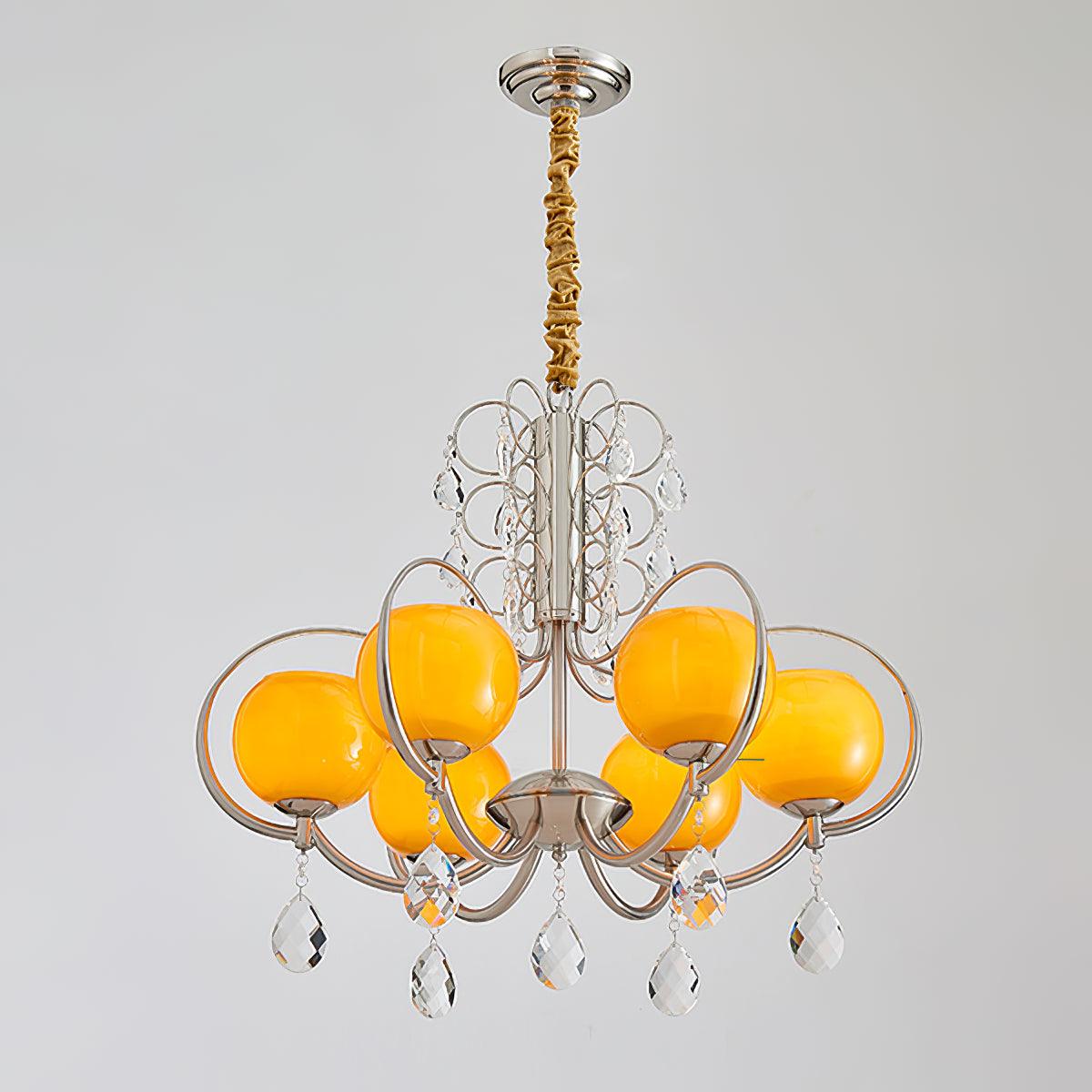 Doria Crystal Chandelier - Cueteks