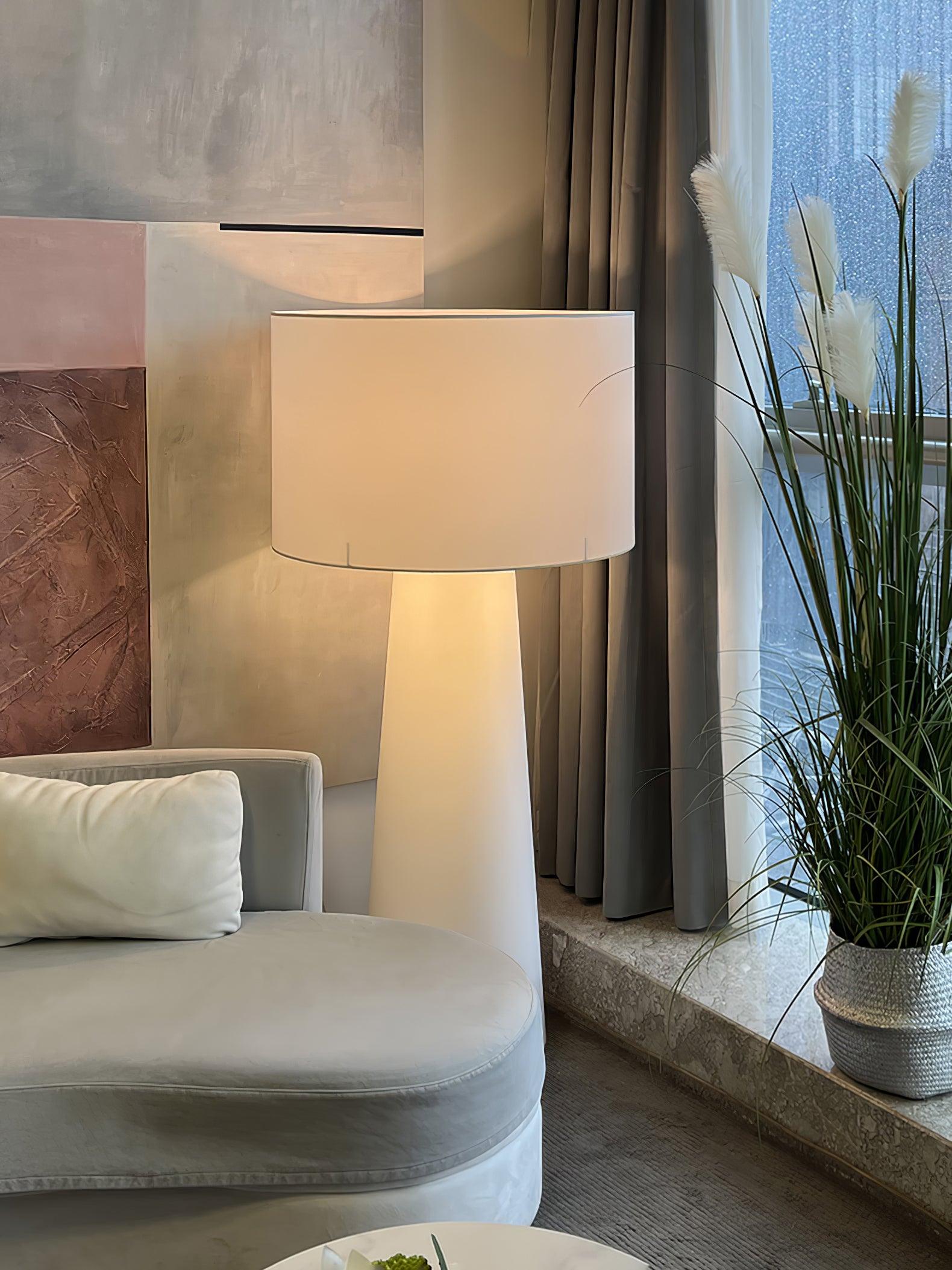 Column Fabric Floor Lamp - Cueteks