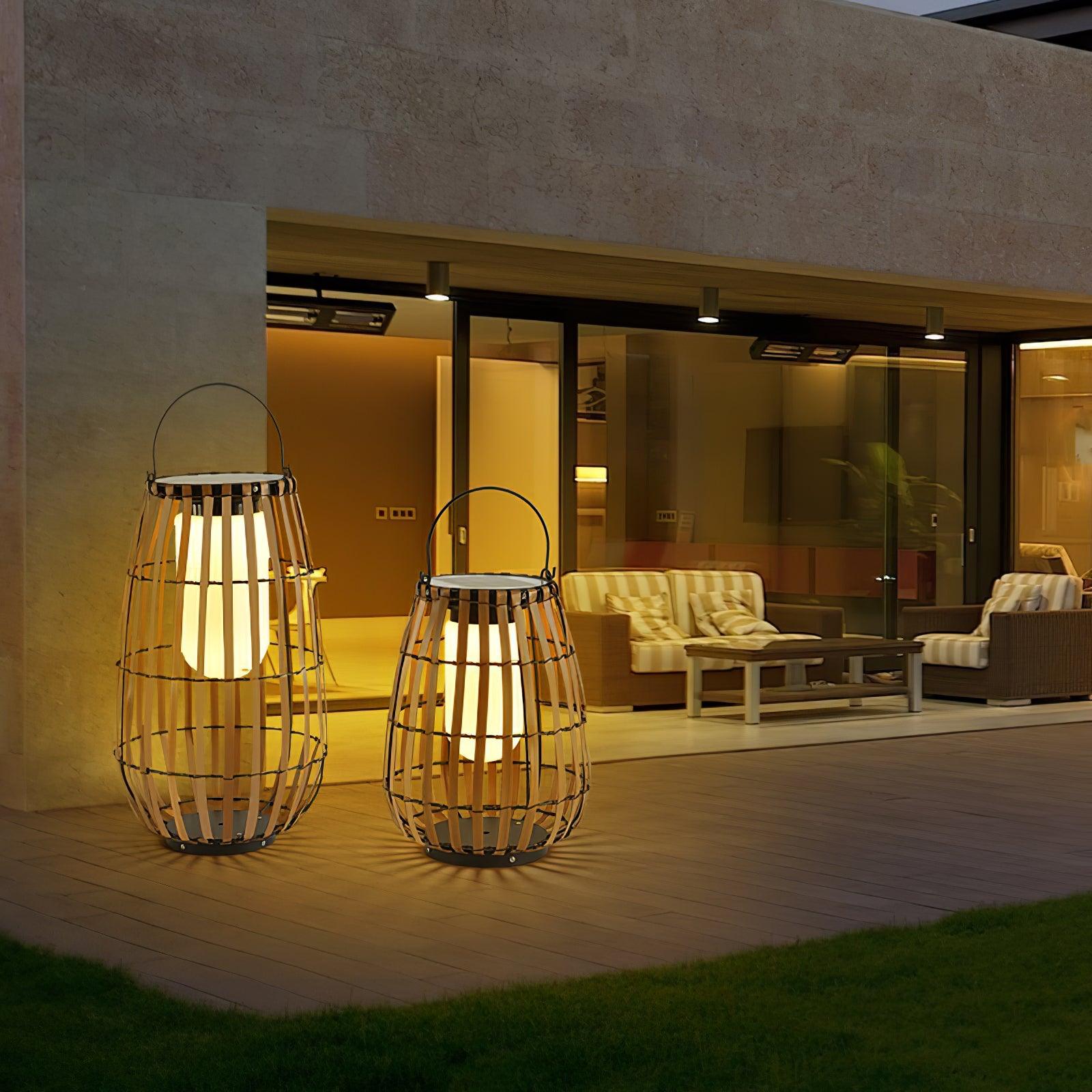 Tropic Braid Lantern Outdoor Lamp - Cueteks