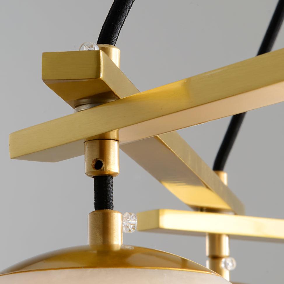 Miira Alabaster Chandelier - Cueteks