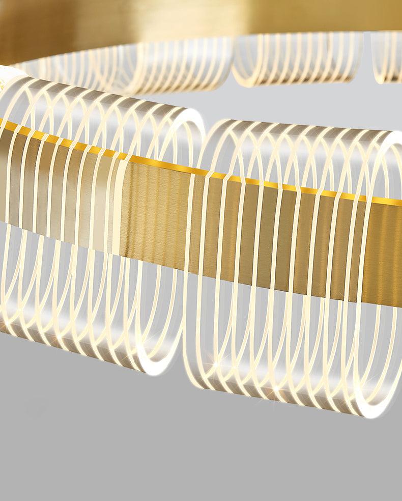 Bangle Chandelier - Cueteks