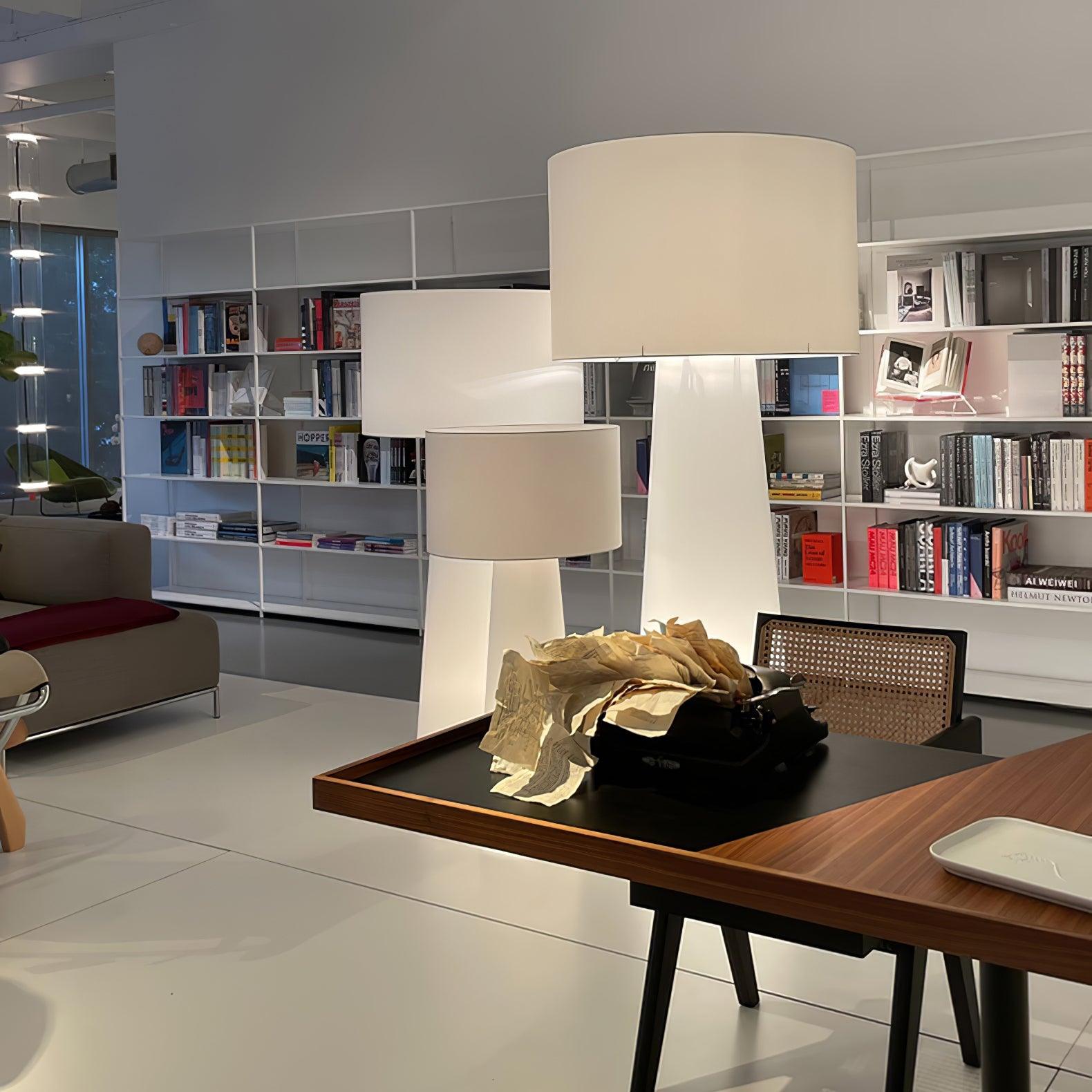 Column Fabric Floor Lamp - Cueteks