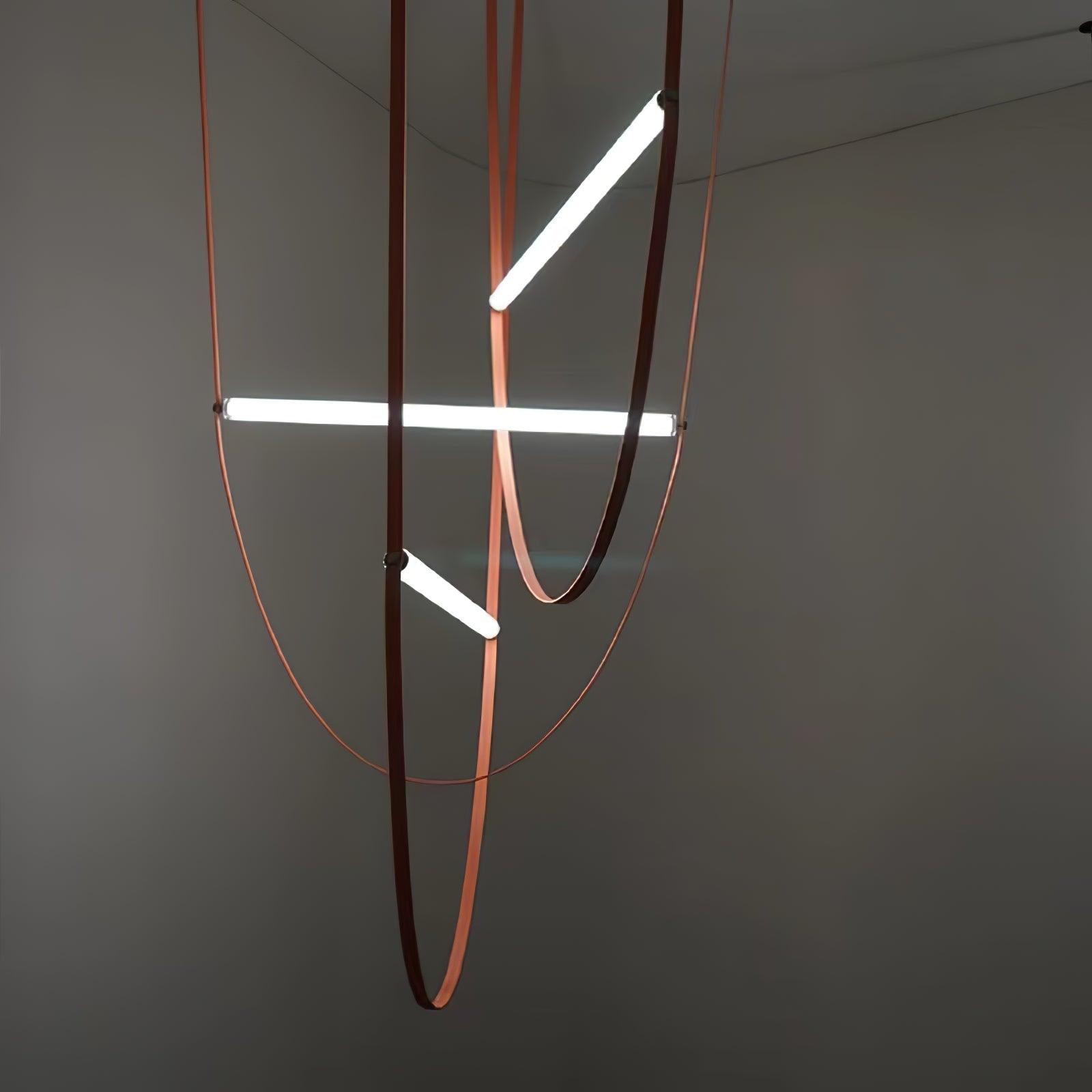 Straight Belt pendant light