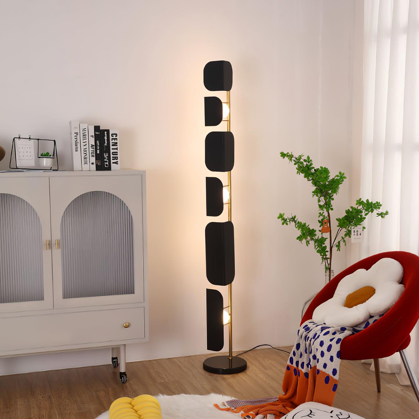 Leagan Floor Lamp - Cueteks