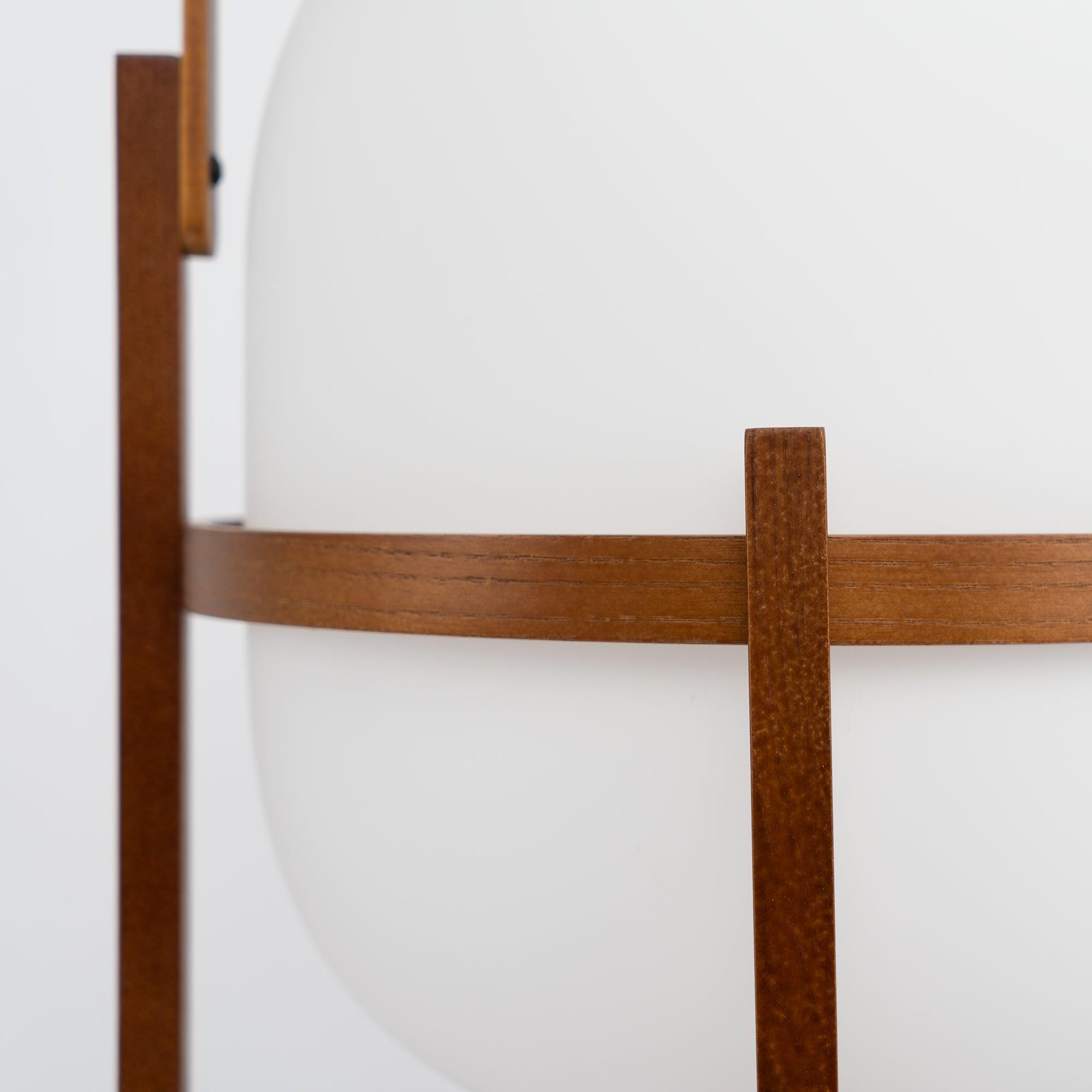 Portable Lantern Glass Table Lamp - Cueteks