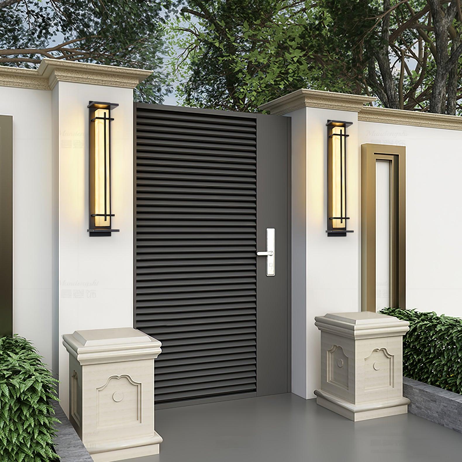 Square Outdoor Wall Light - Cueteks