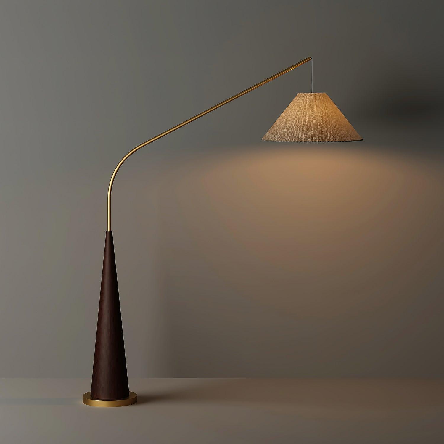 Gibson Arc Floor Lamp - Cueteks
