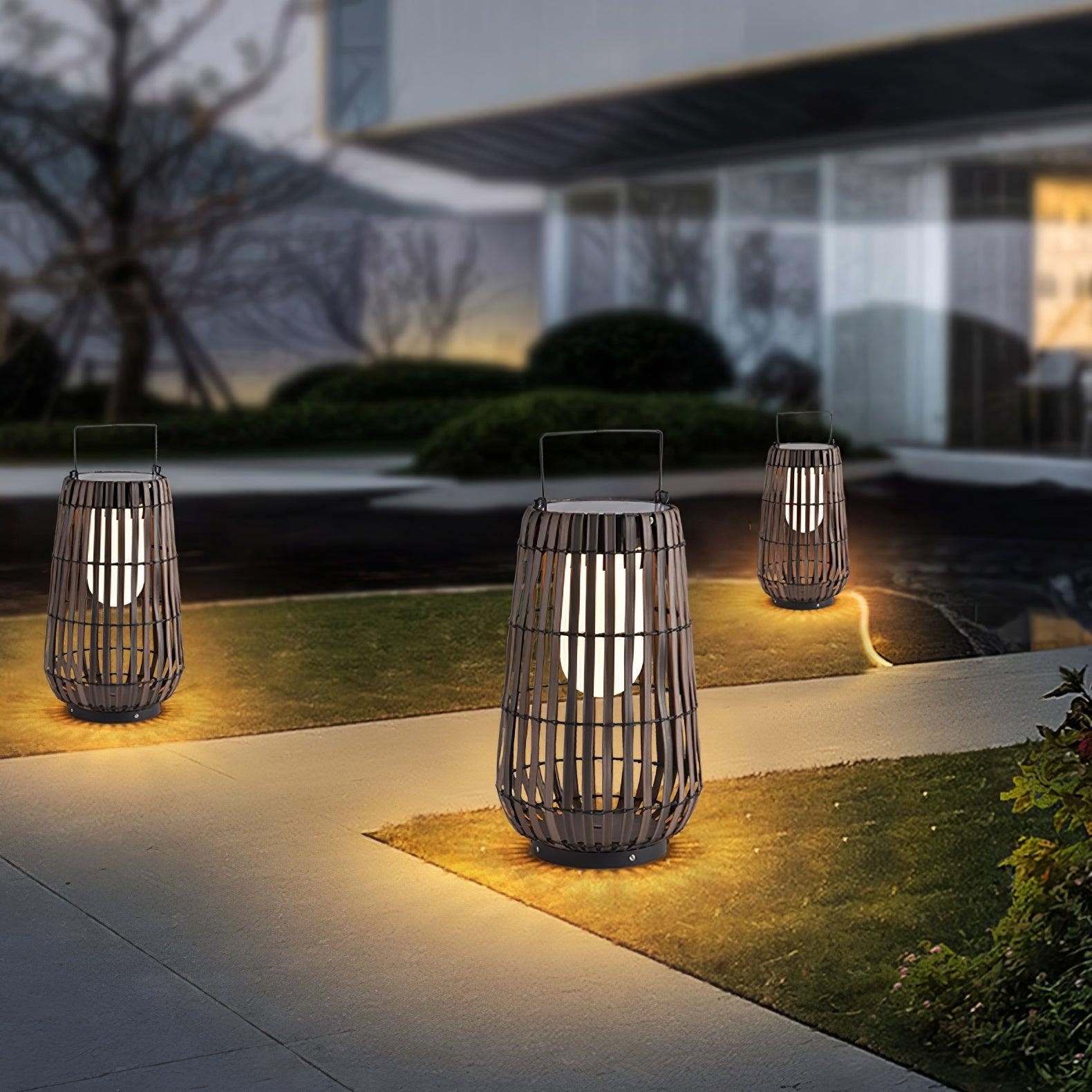 Tropic Braid Lantern Outdoor Lamp - Cueteks