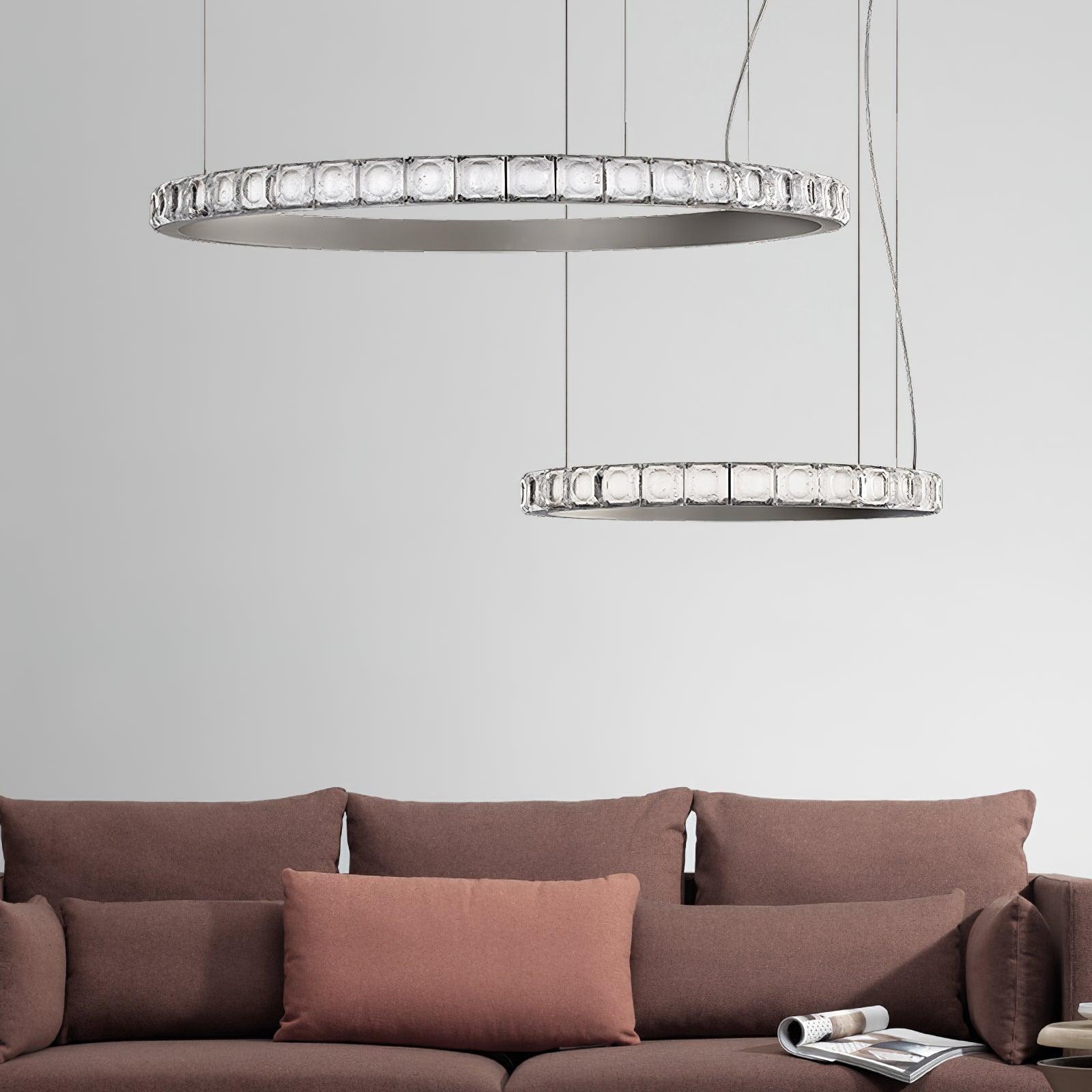 Aura Ring Chandelier - Cueteks
