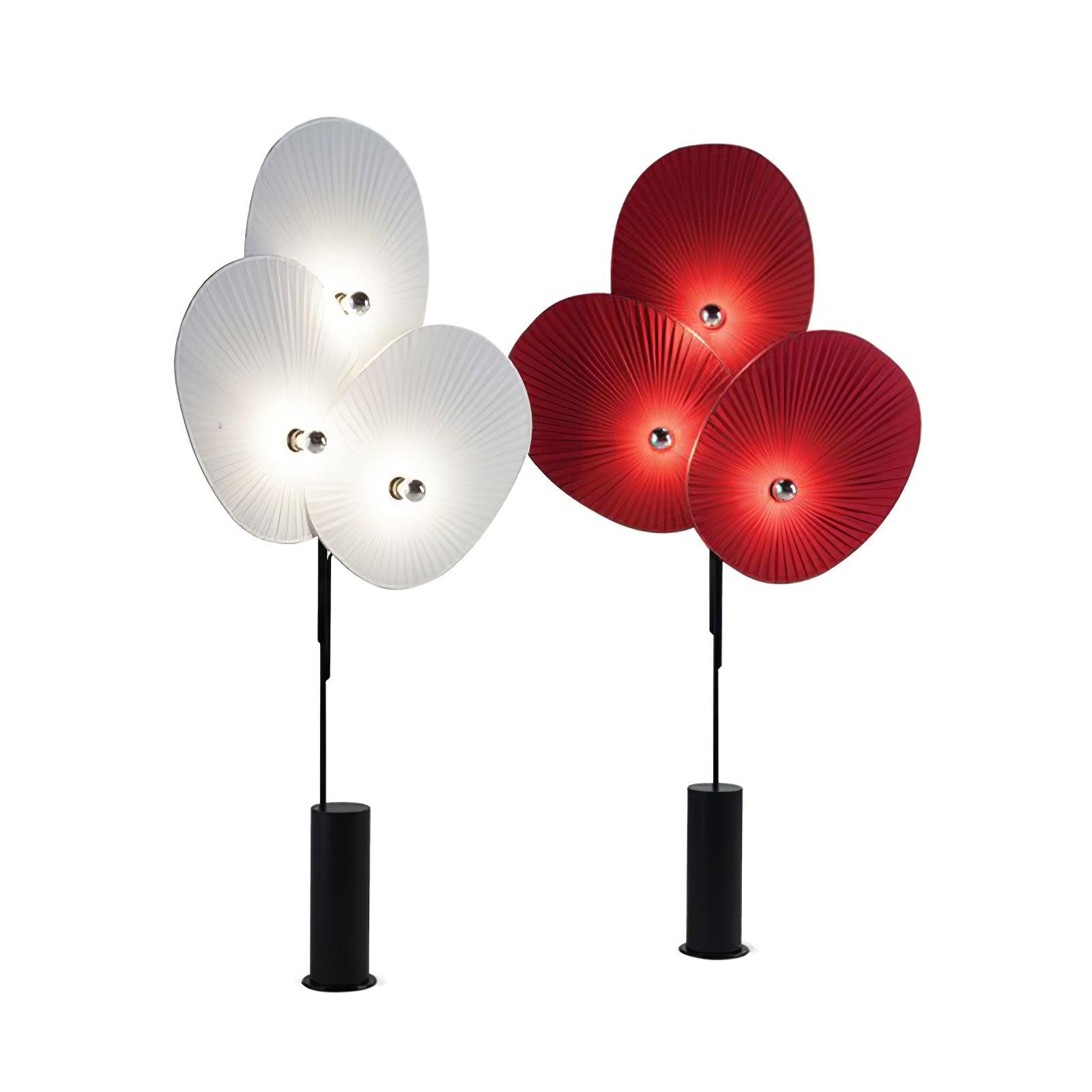 Triple Floral Floor Lamp - Cueteks