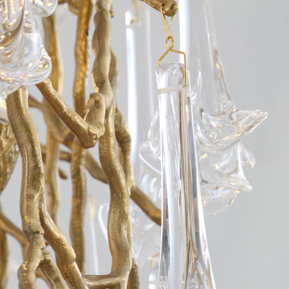 Tree Branch Staircase Chandelier - Cueteks