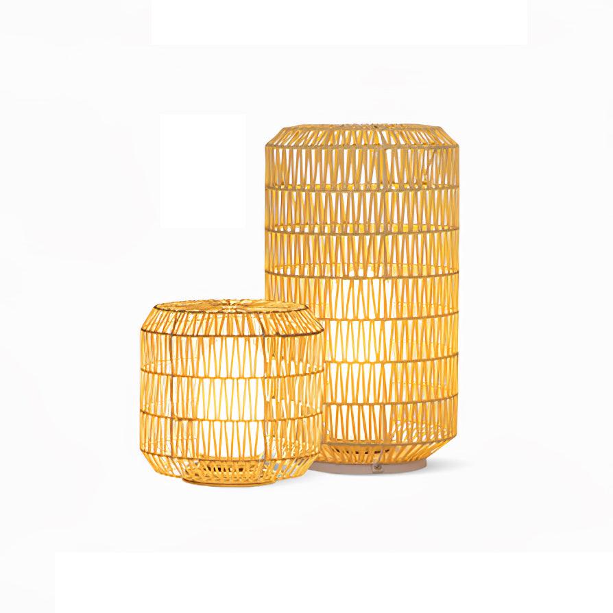 Woven Rattan Outdoor Lamp - Cueteks