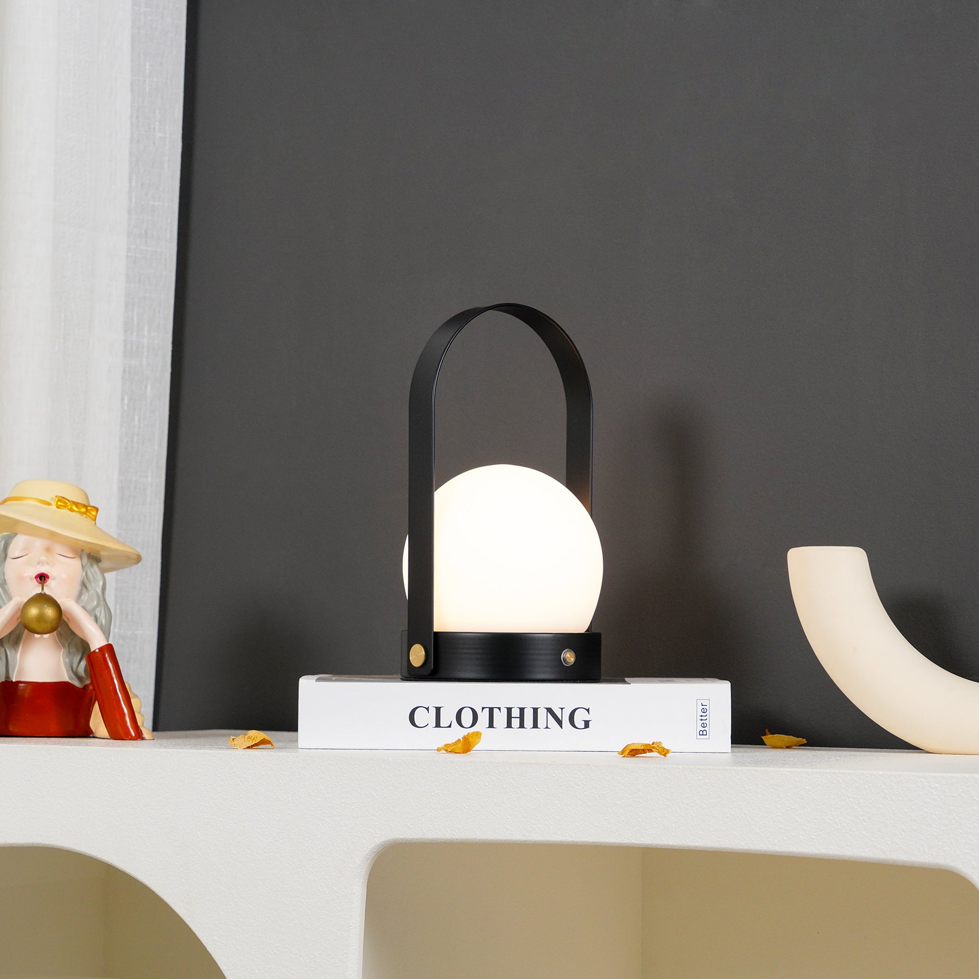 Carrie Built-in Battery Table Lamp - Cueteks
