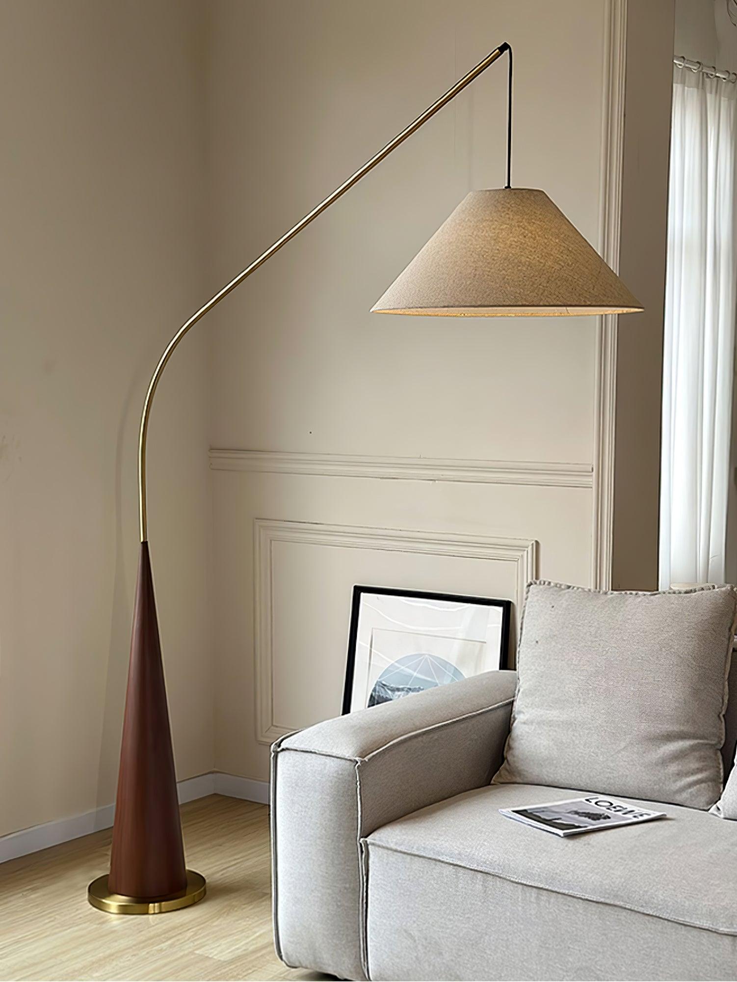 Gibson Arc Floor Lamp - Cueteks