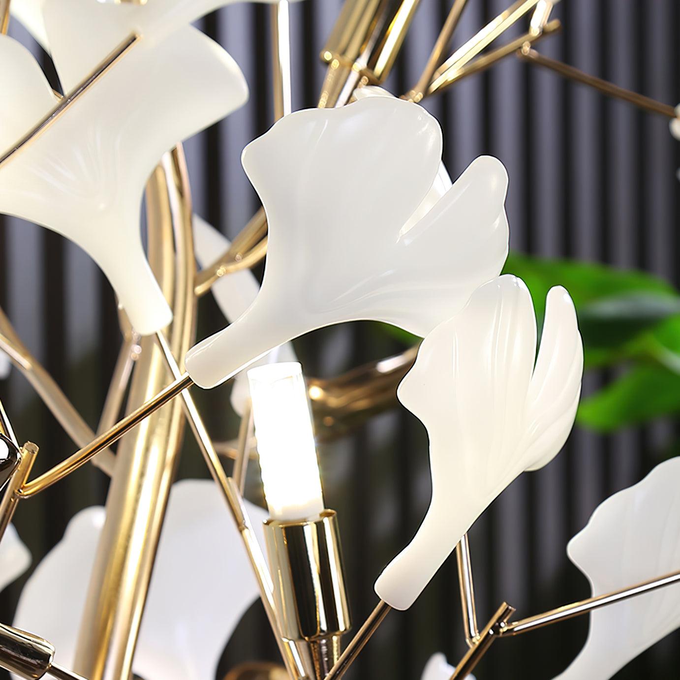 Gingko Leaf Floor Lamp - Cueteks