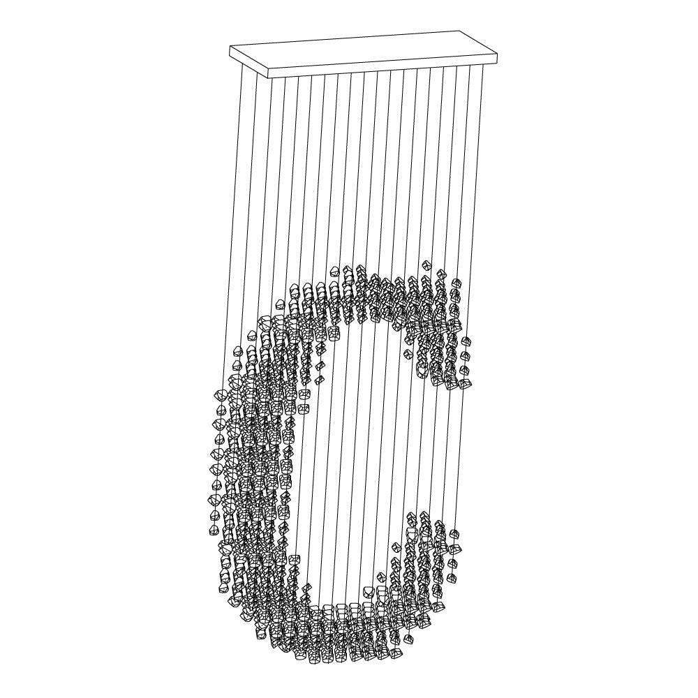 Charcoal Chandeliers C - Cueteks