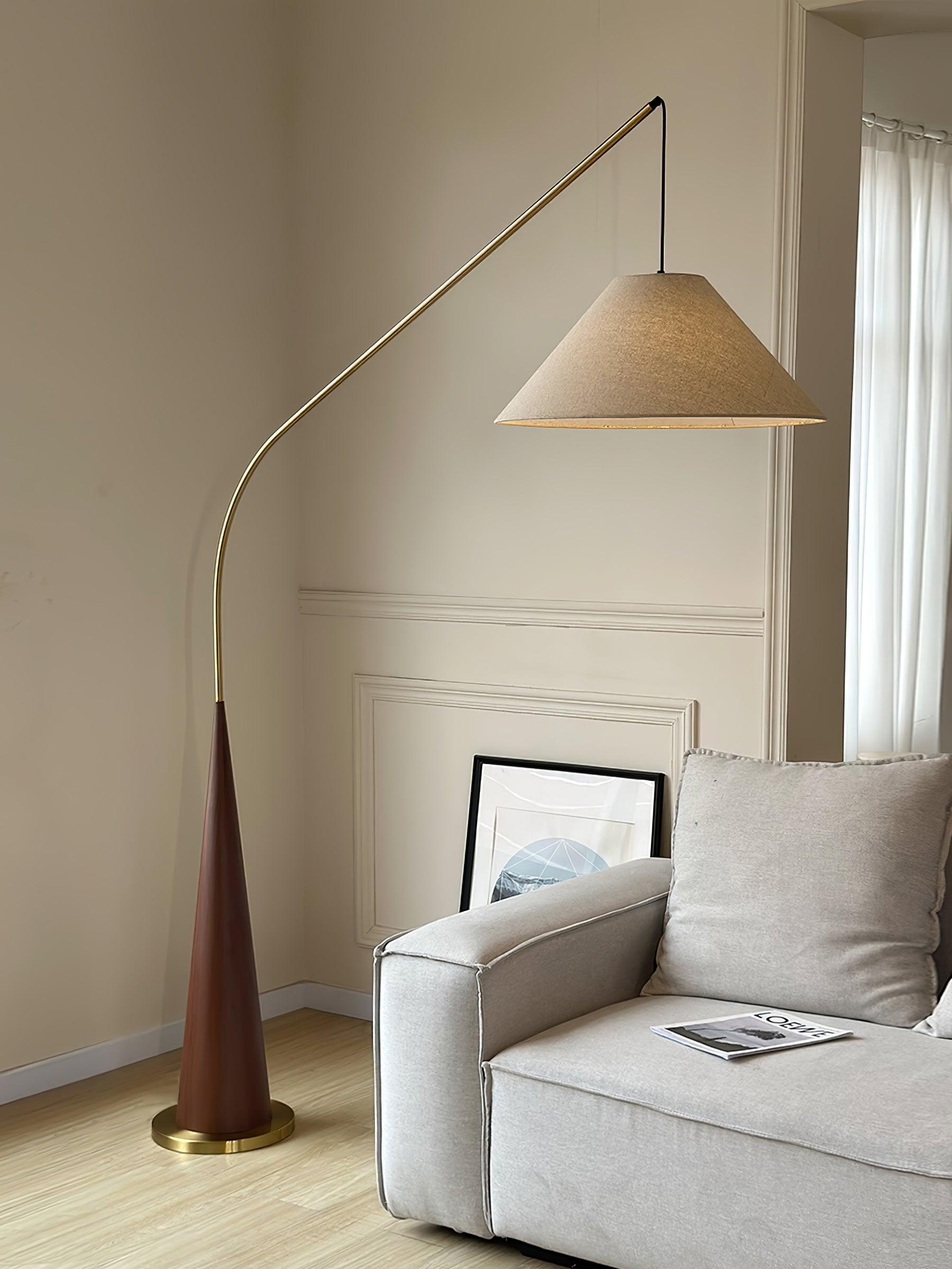 Gibson Arc Floor Lamp - Cueteks