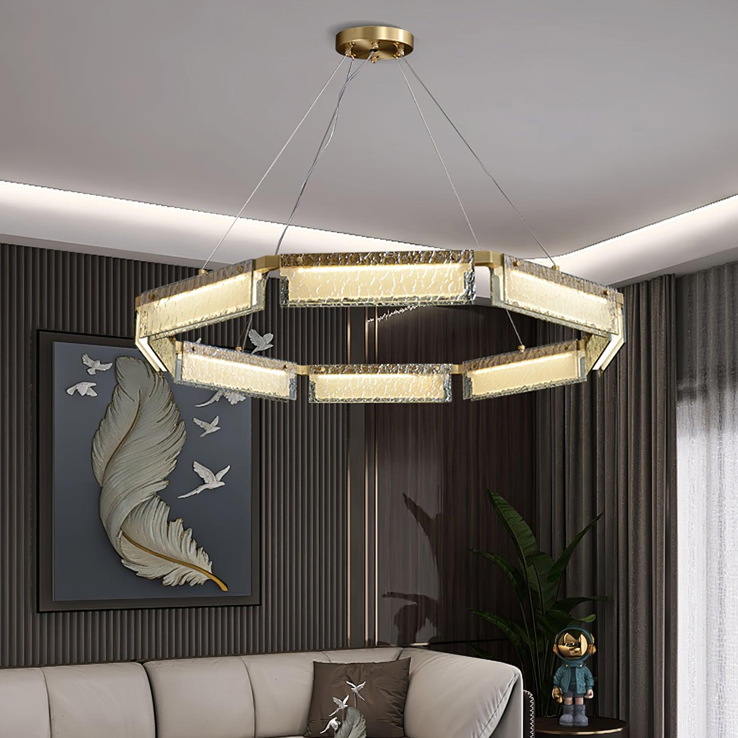 Asner LED Chandelier - Cueteks