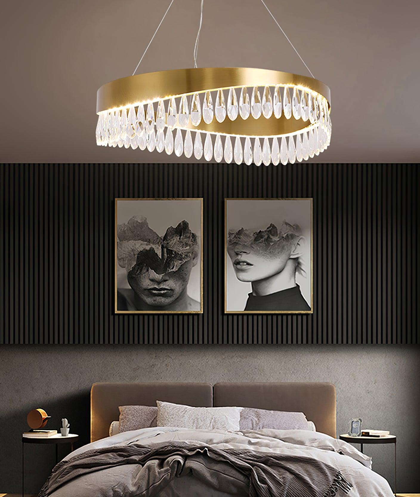 Crystal Sticks Chandelier - Cueteks