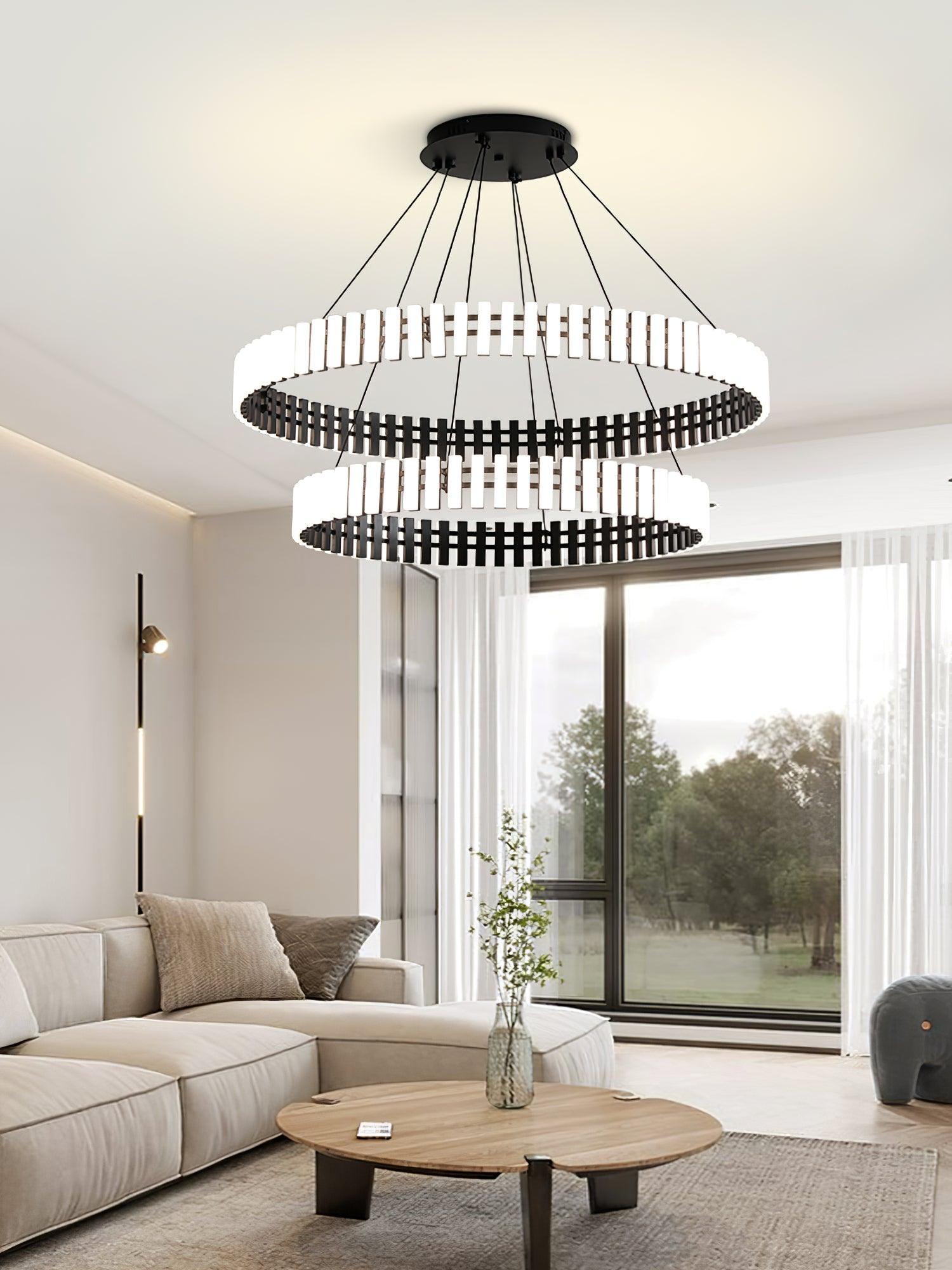 Hanging LED Chandelier - Cueteks