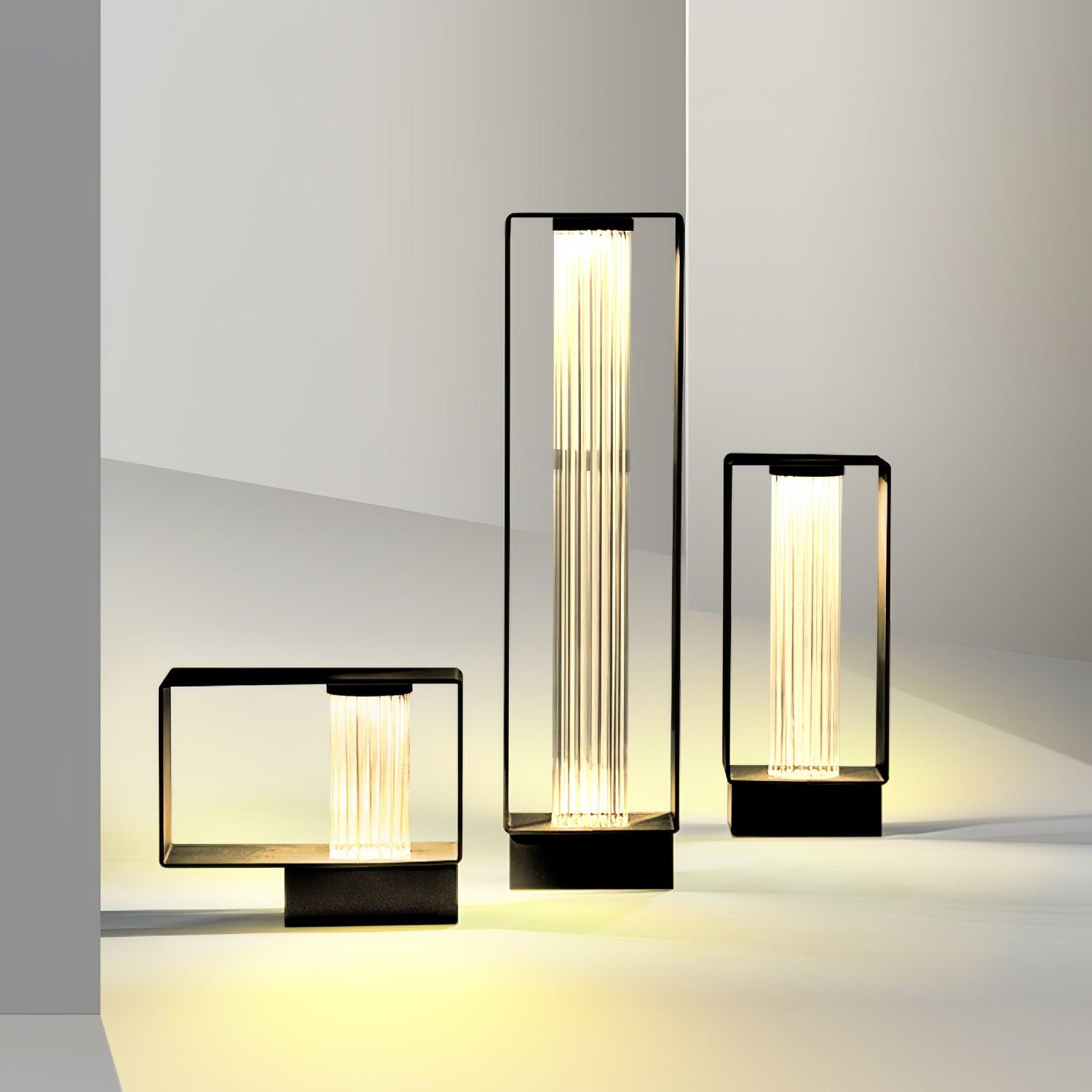 Frame Outdoor Post Lamp - Cueteks