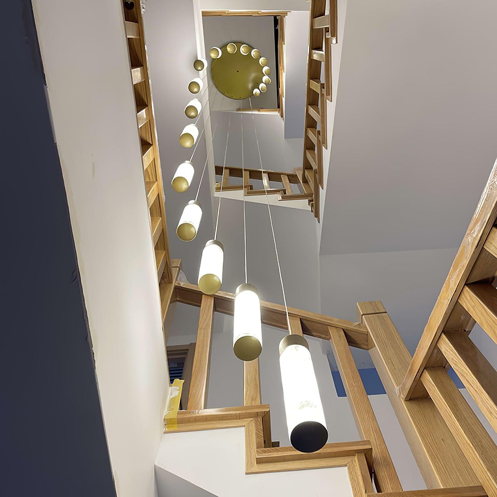 Celestial Alabaster Cascade Chandelier - Cueteks
