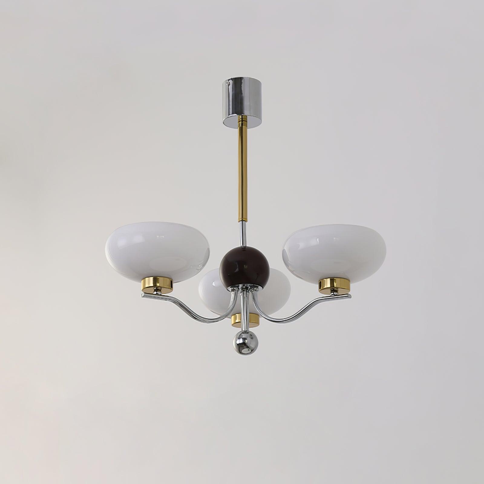 Medieval Glass Bowl Chandelier - Cueteks