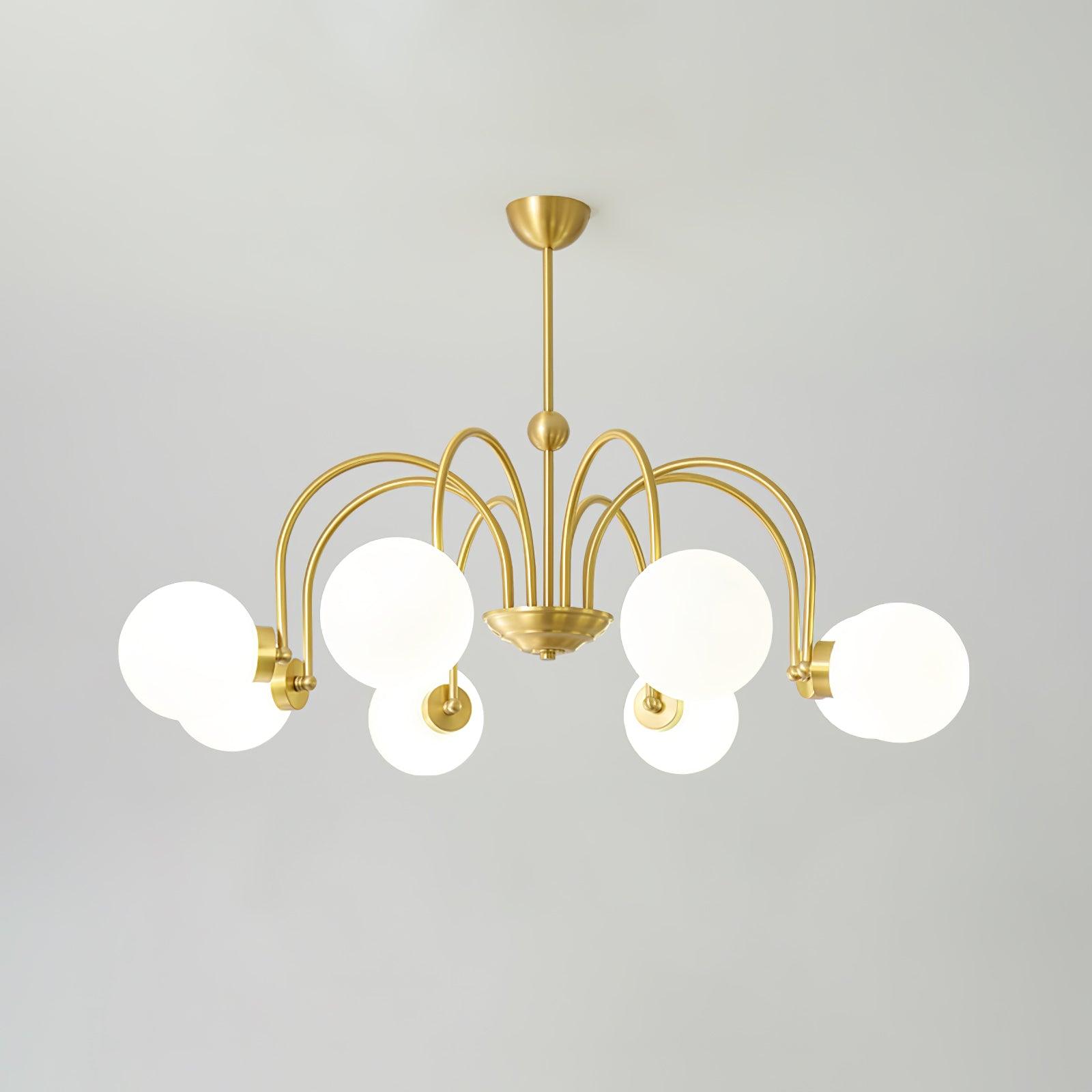 Yisu Brass Chandelier - Cueteks