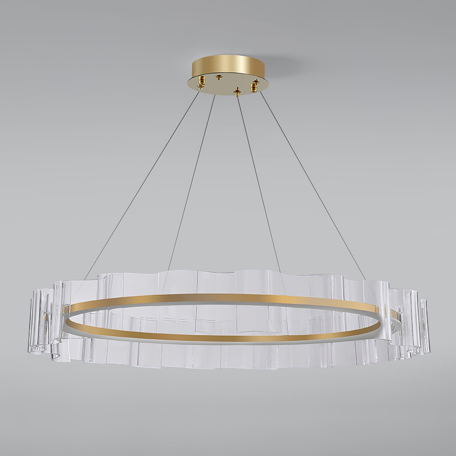 Water Wave Glass Chandelier - Cueteks